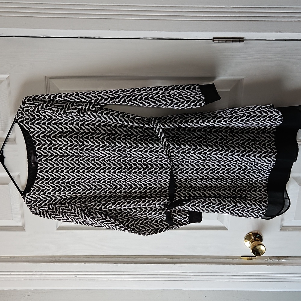 Armani Exchange belted shirtdress, size 2,